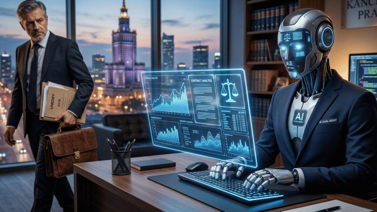 pracownik zastapiony przez agenta ai kwestie prawne