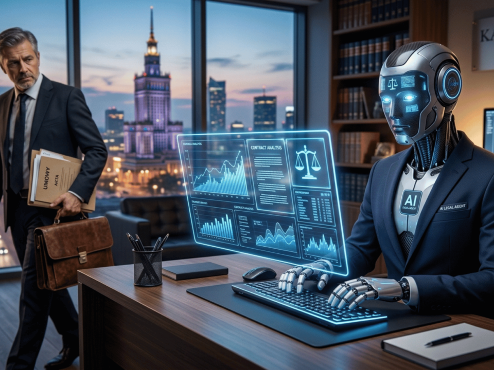 pracownik zastapiony przez agenta ai kwestie prawne